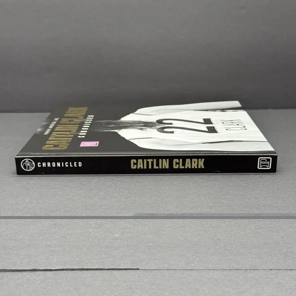 2025 Panini Caitlin Clark Chronicles Exclusive Hardcover Book Only No Cards